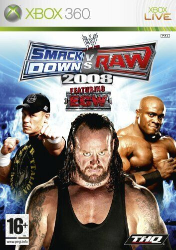 Smackdown vs Raw 2008 XBOX 360 használt