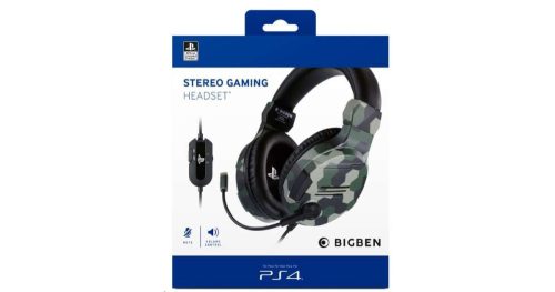 BIGBEN Stereo Gaming Headset terepmintás