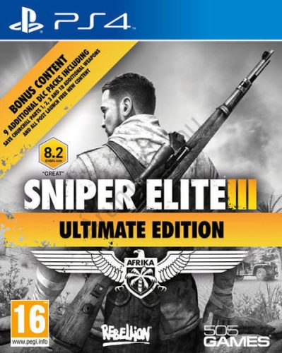 Sniper Elite III Ultimate Edition PS4 használt