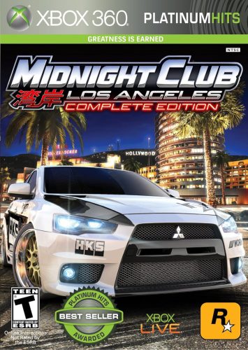 Midnight Club Los Angeles Complete Edition XBOX 360 használt