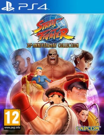 Street Fighter 30th Anniversary Collection PS4 használt