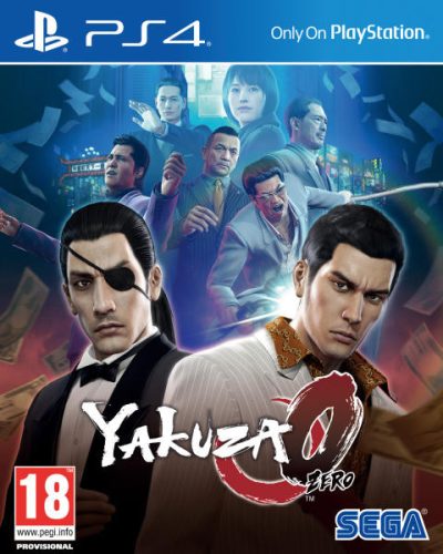 Yakuza 0 PS4 használt (borító nélküli)