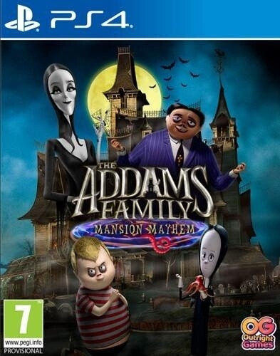 The Addams Family Mansion Mayhem PS4