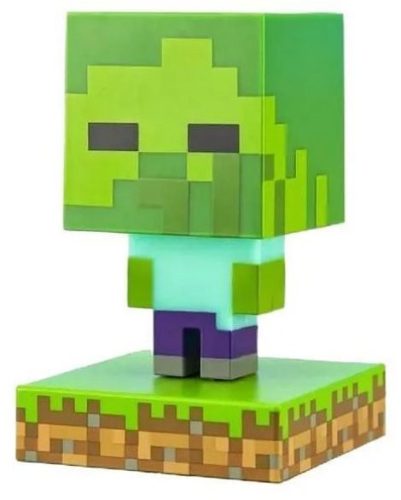 Minecraft Zombie világító figura