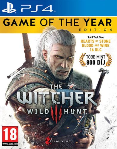 The Witcher 3 Wild Hunt Game of the Year Edition PS4 használt