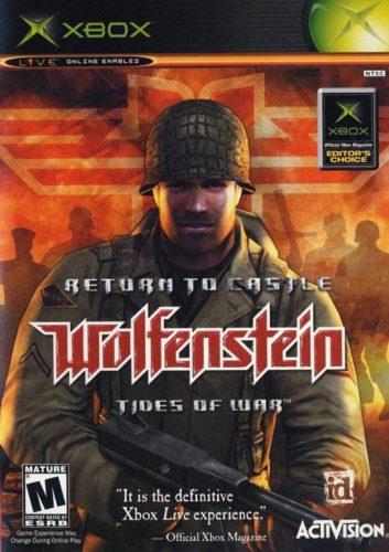 Wolfenstein Return to Castle Tides of War XBOX CLASSIC használt