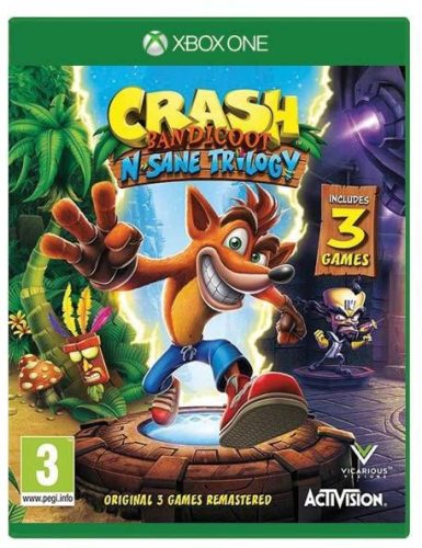 Crash Bandicoot N-Shane Trilogy XBOX ONE használt