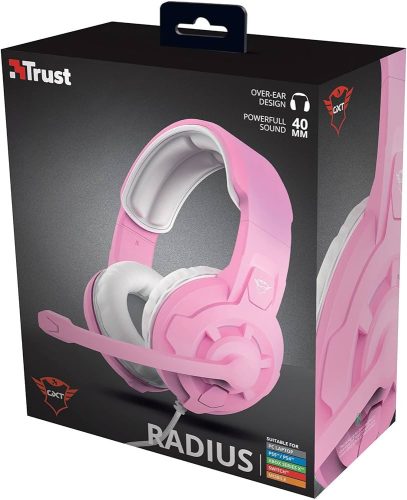 Trust Gaming Headset Pink PS4