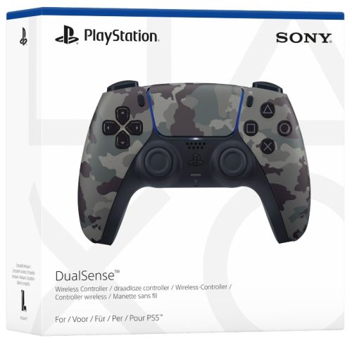 PS5 kontroller vezeték nélküli Gray Camo