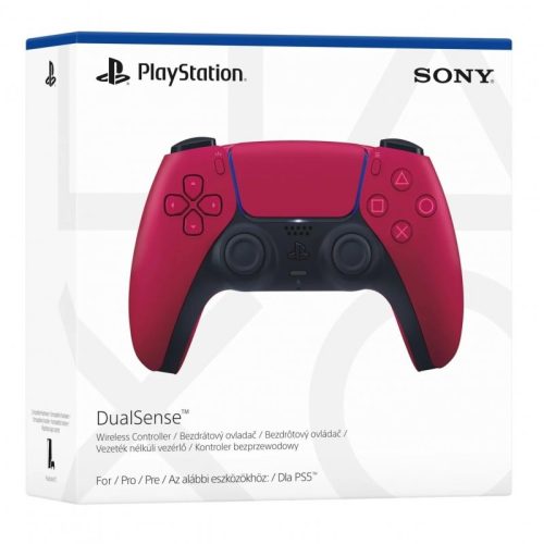 PS5 kontroller vezeték nélküli DualSense Cosmic Red