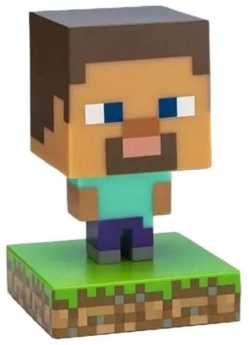 Minecraft Steve világító figura