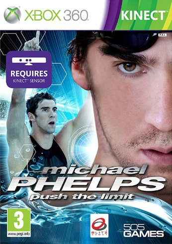 KINECT Michael Phelps Push the Limit XBOX 360 használt 