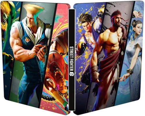 Street Fighter 6 PS5 Steelbook (játékot nem tartalmaz)