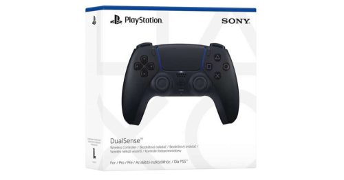 PS5 kontroller vezeték nélküli Midnight Black