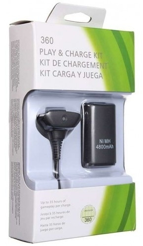 Xbox 360 Play and Charge Kit 4800mAh