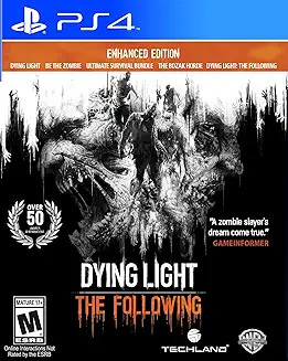 Dying Light The Following Enhanced Edition PS4 használt 