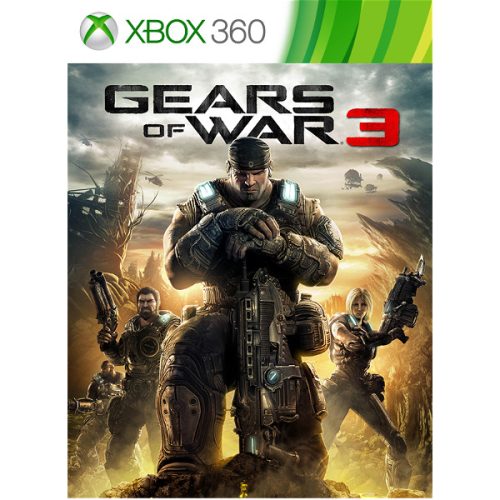 Gears of War 3 XBOX 360 használt 