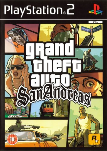 Grand Theft Auto San Andreas PS2 használt 