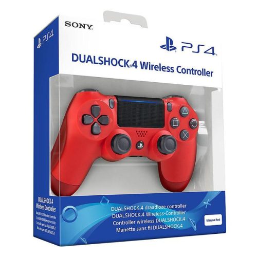 PS4 kontroller vezeték nélküli Magma Red 