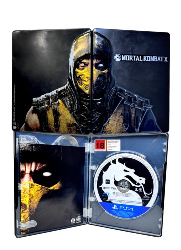 Mortal Kombat X Special Edition Steelbook+játék PS4 használt