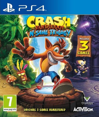 Crash Bandicoot N-Shane Trilogy PS4 használt