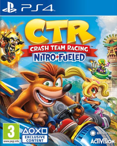 CTR Nitro-Fueled PS4 használt