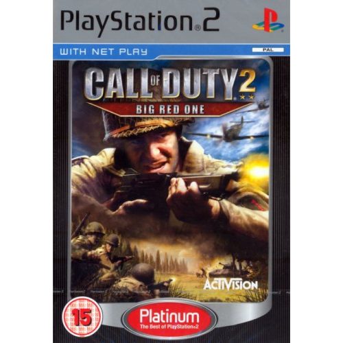 Call of Duty 2 Big Red One Platinum PS2 használt