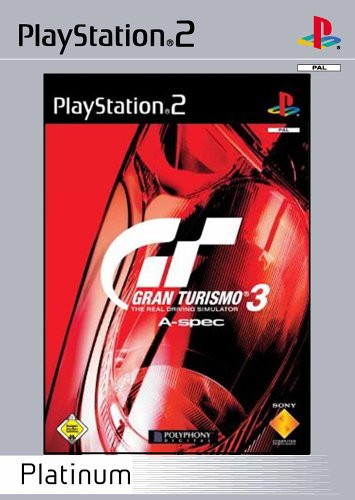 Gran Turismo 3 A-Spec platinum PS2 használt