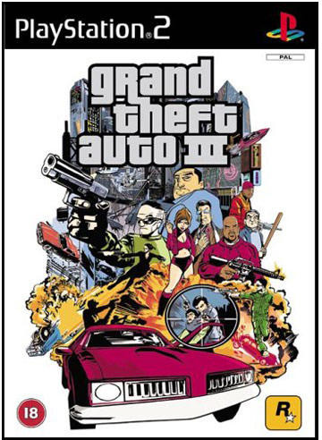 Grand Theft Auto 3 PS2 használt