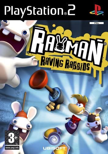 Rayman Raving Rabbids PS2 használt