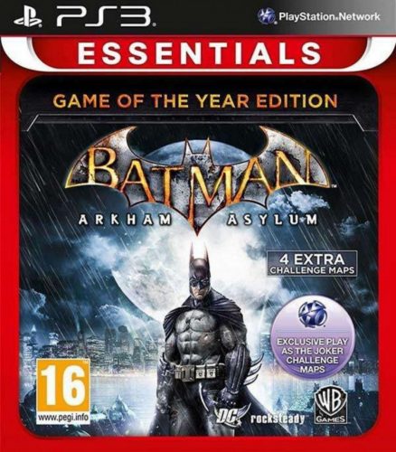 Batman Arkham Asylum Game Of The Year Edition PS3 használt