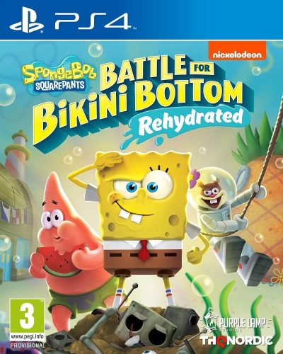 SpongeBob Battle for Bikini Bottom Rehydrated PS4