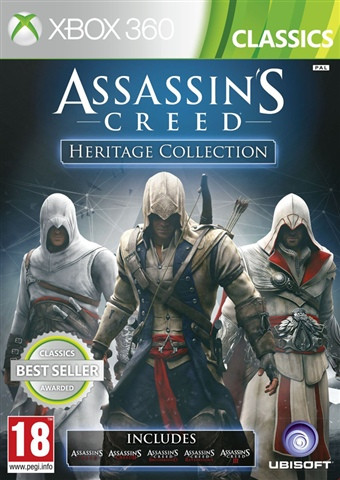 Assassin's Creed Heritage Collection XBOX 360 használt