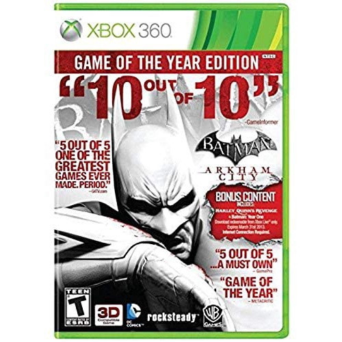 Batman Arkham City GOTY XBOX 360 használt