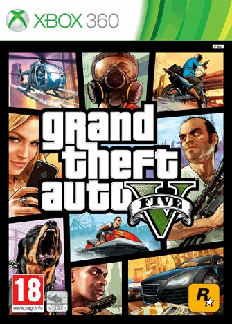 Grand Theft Auto V XBOX 360 használt