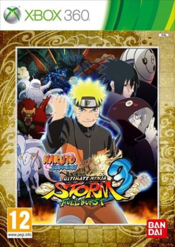 Naruto Shippuden Ultimate Ninja Storm 3 Full Burst XBOX 360 használt