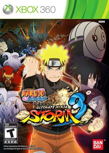 Naruto Shippuden Ultimate Ninja Storm 3 XBOX 360 használt