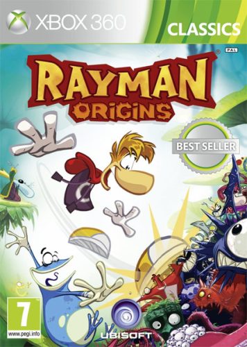 Rayman Origins XBOX 360 használt (borító nélküli)